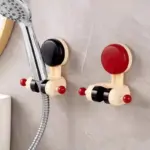 360 ° Adjustable Shower Rack No Drill Required Suction Cup Bracket Movable Shower Rack Quick Installation for Bathroom Bracket