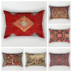 Nordic vintage fall home decor 30*50cm throw pillow cover sofa boho living room Cushion cover 50x70 30x50cm 40x60 Morocco Persia
