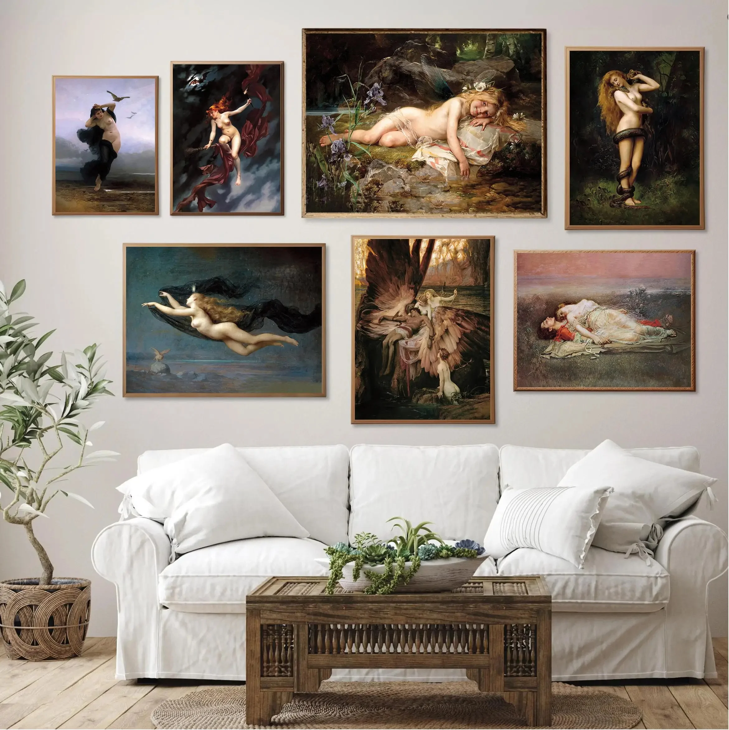 John William Waterhouse Woman Portrait Classic Artwork Posters and Prints Canvas Printing Wall Art Picture for Living Room Decor - Image 2