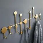 Gold /Black Wall Hook Storage Nordic Creative Entrance Key Hanger Home Decoration Wall Hanging Fitting Room Clothes Coat Hook B6
