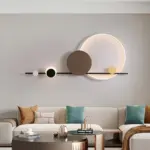 Home Art Deco LED Wall Lights 3000K Hotel Hall Parlor Dining Room Sconce Stairs Aisle Corridor Atmosphere Lamp