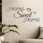 Home Sweet Home Home Decoration Accessories For Bedroom Vinyl Decals Diy Pvc Home Decoration Accessories