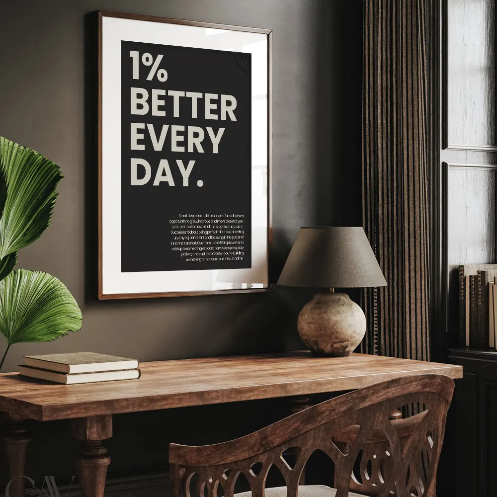 Minimalist Motivational Quotes Inspirational Discipline Art Poster Canvas Painting Wall Prints Picture Room Home Office Decor - Image 2