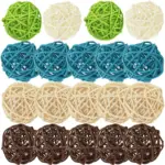10pcs-Home Decorative Balls Rattan Craft Christmas Birthday Wedding Baby Shower Party DIY Ornament Decoraitons