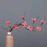 Artificial Silk Flowers Long Branch Fake Cherry Blossom Sakura Rattan Flower Arrangement DIY Bonsai Arch Wedding Party Decoratio