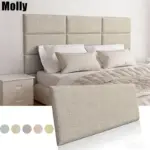 Fabric Vinyl Soft Headboard Wallpaper Thick Self-Adhesive Wall Panels Soft Edges for Bedside Tatami Collision Protection Decor