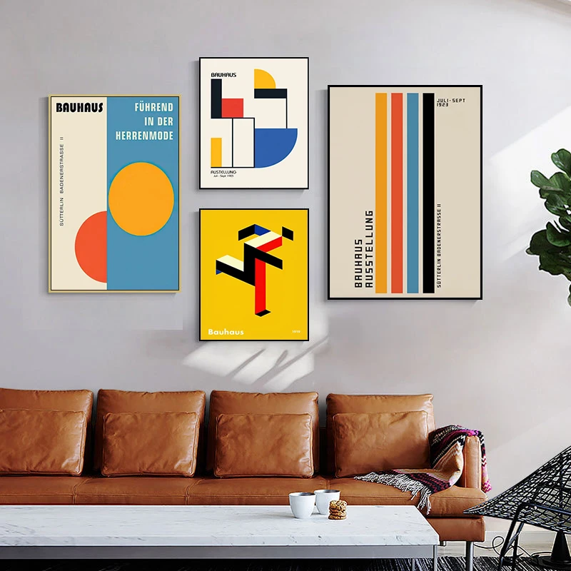 Bauhaus Geometry Mondrian Gallery Posters and Prints Pop Art Canvas Paintings Wall Pictures For Living Room Home Decoration - Image 4