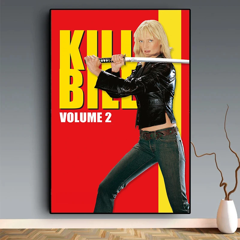 Classic Hot Movie Kill Bill Poster Film Canvas Painting Modern Wall Art Prints Bedroom Study Studio Living Room Home Decoration - Image 4