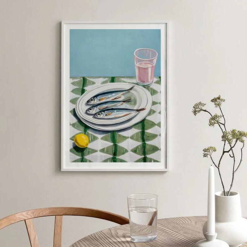 Throw The Dice Crocodile Crush Playful Art Gallery Wall Decor Poster Canvas Painting Colorful Living Room Print Picture Modern - Image 3