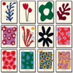 Modern Flower Posters Minimalist Canvas Painting Beautiful Flower Print Wall Art Picture for Living Room Cuadros Home Decoration