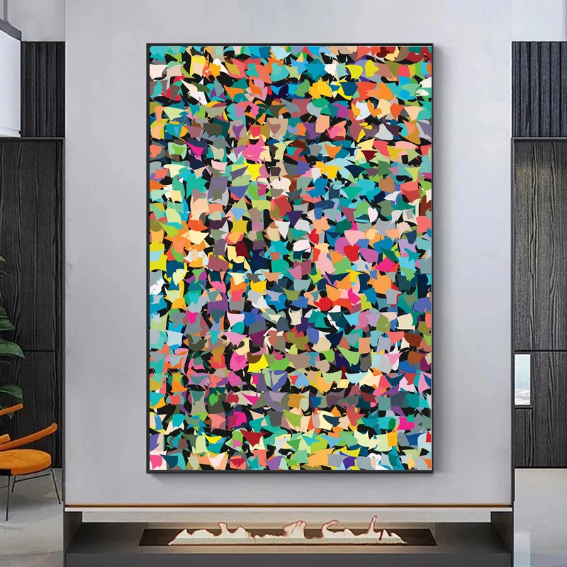 Colorful Watercolor Posters and Prints Modern Abstract Art Canvas Painting Minimalism Wall Art Picture Home Decoration - Image 4