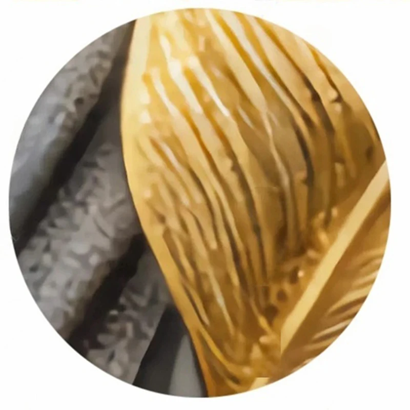 Luxury 3D Gold Leaf Feather Wallpaper - Vintage Retro Large-Scale Living Room bedroom sofa TV Background Home Decor Fresco - Image 5