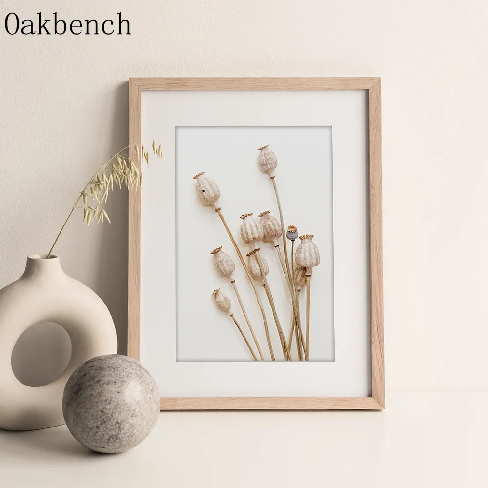 Beige Pampas Canvas Poster Reed Leaf Painting Poster Dried Grass Flower Art Prints Nordic Wall Posters Living Room Decoration - Image 3