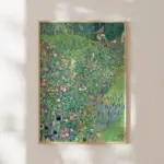 Gustav Klimt Printmaking: Italian Garden Landscape 1913 Art Print Film Poster Wall Decoration Frameless Canvas Painting