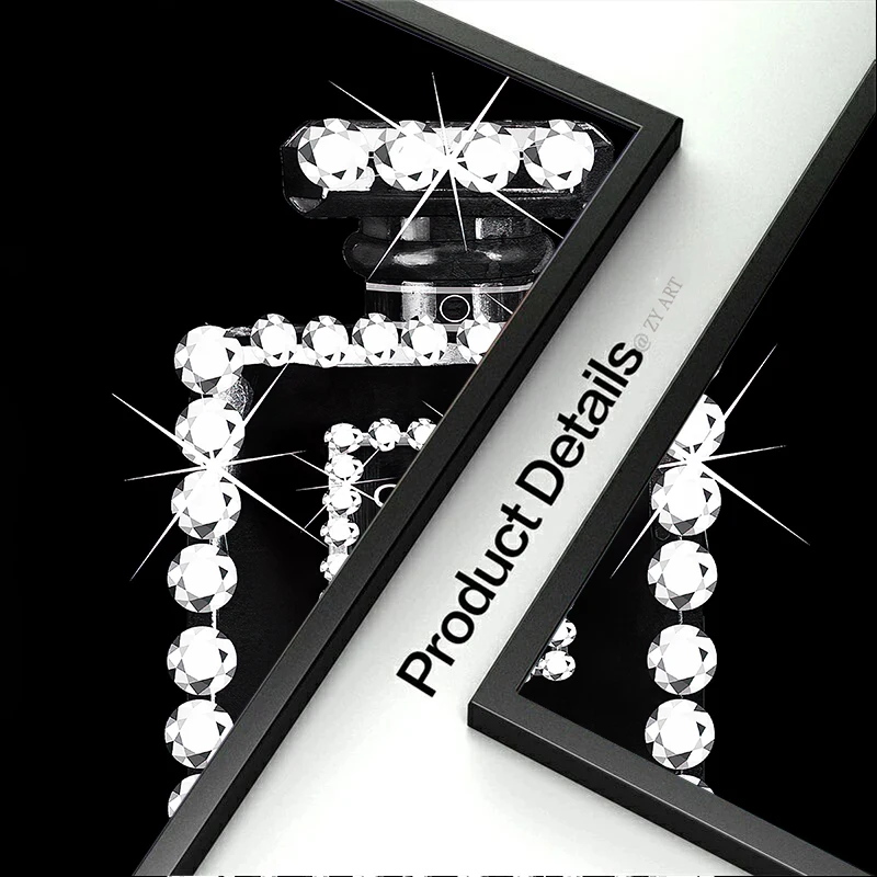 Fashion Luxury Coco Perfume Bottle Canvas Painting Nordic Flower Poster Print Wall Picture Modern Girl Room Decor Quadro Cuadros - Image 5