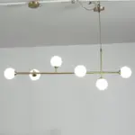 Modern Ceiling Led Chandelier Dining Room Hanging Lamp Living Room Home Decoration Glass Ball Lampshade Pendant Lights Fixtures