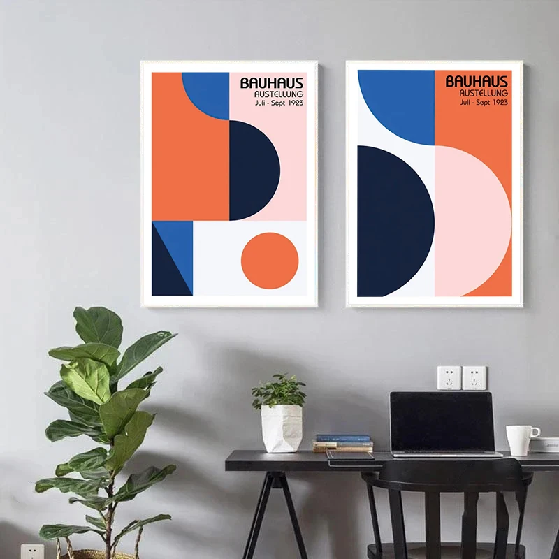 Bauhaus Geometry Mondrian Gallery Posters and Prints Pop Art Canvas Paintings Wall Pictures For Living Room Home Decoration - Image 5