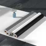 60CM Peel and Stick Vinyl Wallpaper Matte Black Gray White Removable Thick Contact Paper for Walls Kitchens Countertops Cabinets
