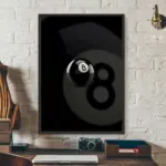 Black And White No Ball Art Poster Aesthetic Canvas Painting Posters and Prints Wall Art Picture for Bedroom Home Decor