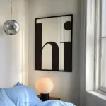 Vintage Minimalist Alphabet Hi Wall Art Prints Canvas Painting Poster Picture For Living Bed Dining  Kitchen Room Home Decor