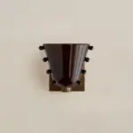 Nordic Artisanal Retro Chic Goblet Glass Wall Lighting Colorful Aisle Wall Lamp For Home Hallway LED Bedroom Bedside Sconce Lamp