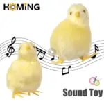 Simulation Chick Easter Decoration Realistic Cute Easter Chick Toy DIY Miniature Chicken Garden Ornament Home Easter Party Decor