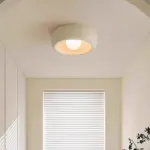Entrance LED Ceiling Light Wabi Sabi Balcony Hallway Light Laundry Room Corridor Fixture Wardrobe Creative Home Decor Lighting