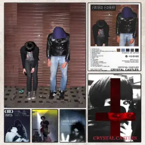 Band C-Crystal Castles Poster HD posters Self-adhesive waterproof ideal for living room bedroom bar decoration