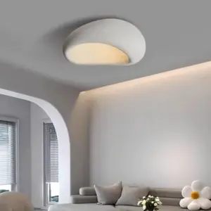 Nordic Wabi Sabi Ceiling Lamp Energy Saving Light LED Chandelier for Living Room Dining Room Bedroom Home Decor Lighting Fixture