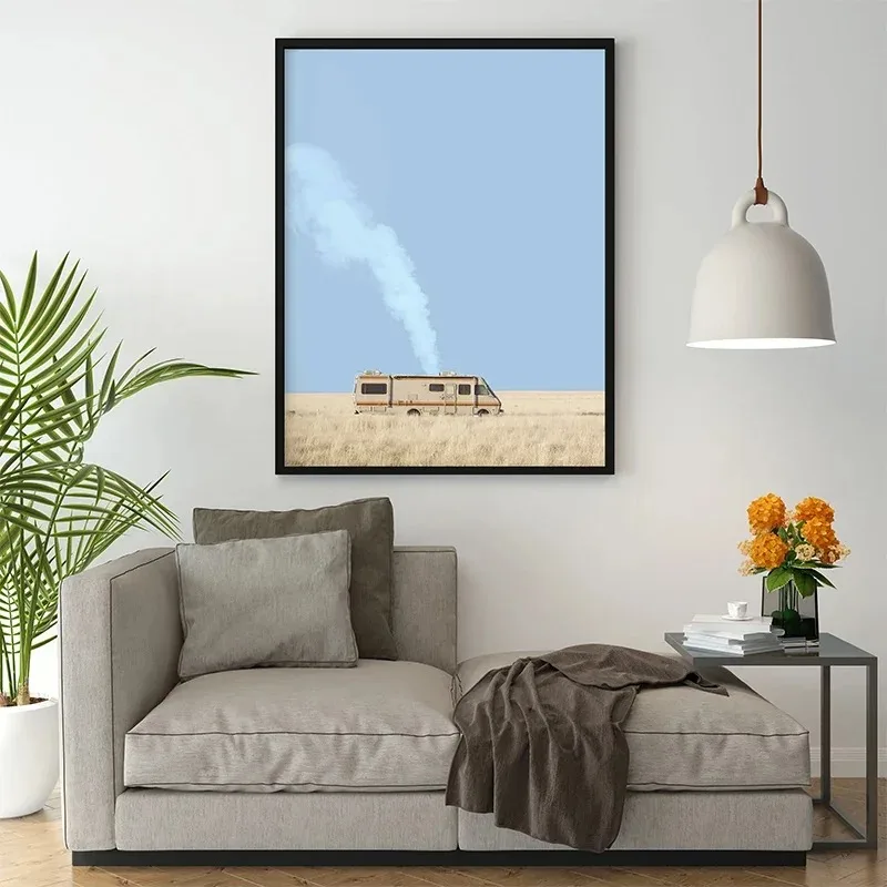 Rertro Breaking Bad Movie Film Midcentury Art Poster Canvas Painting Wall Prints Picture for Living Room Home Decor - Image 3
