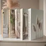 Boho Home Decor Fake Book Decorative Coffee Table Decoration Bookshelf Bedroom Middle Ages Abstract Line Aesthetic Storage Box