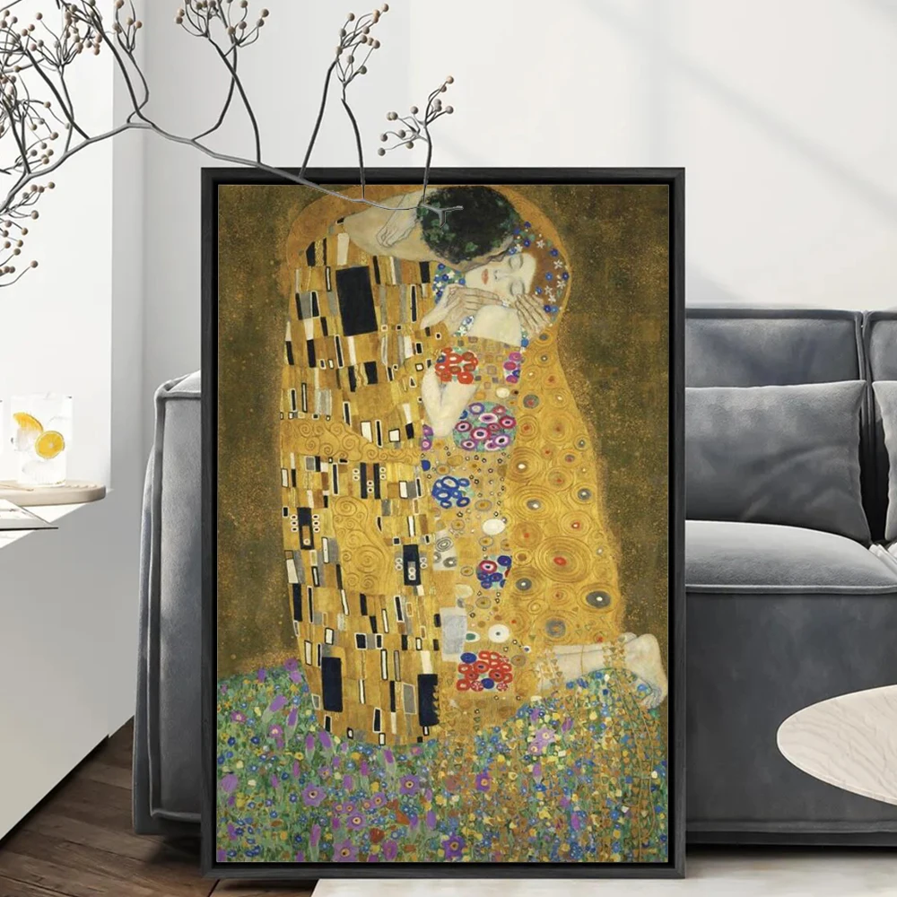 Gustav Klimt Poster Litzlberg at Attersee Painting Church at Unterach Print Abstract Landscape Canvas Painting Wall Art Decor - Image 3