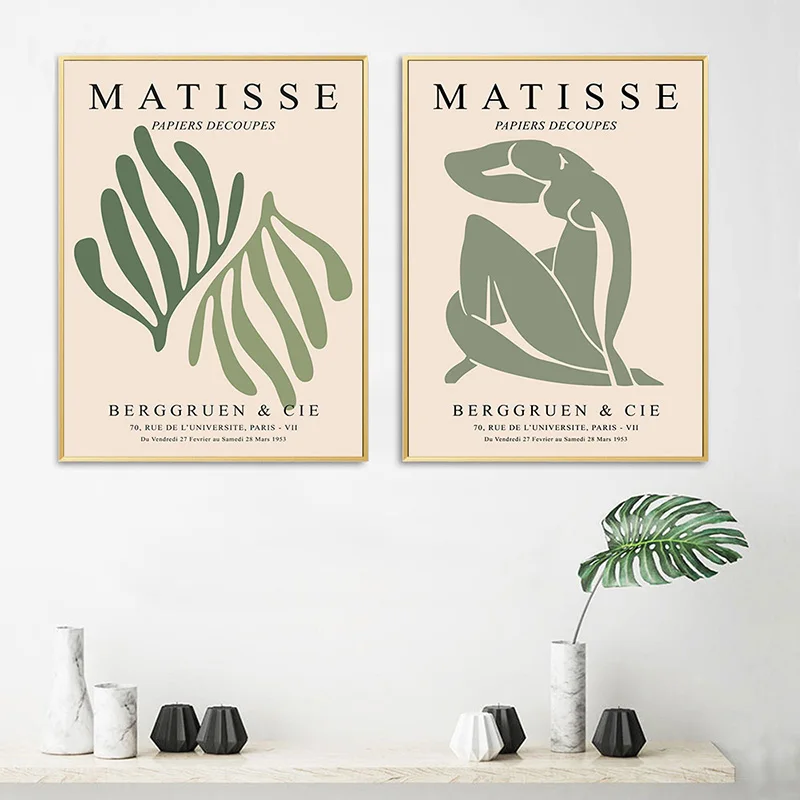 Matisse Flower Market Wall Art Picasso Sweat Poster Printing Abstract Nordic Living Room Home Decorative Painting - Image 4