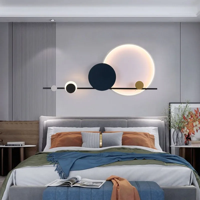 Home Art Deco LED Wall Lights 3000K Hotel Hall Parlor Dining Room Sconce Stairs Aisle Corridor Atmosphere Lamp - Image 4