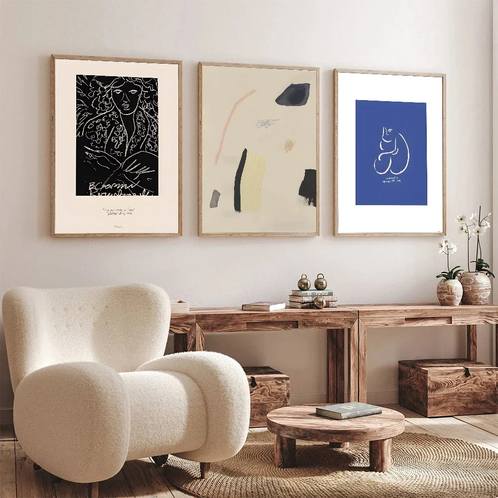 Abstract Minimalism Canvas Print Posters Lemon Vase Geometric Art Poster Decor Vintage Wall Art Painting Room Bedroom Decpration - Image 3