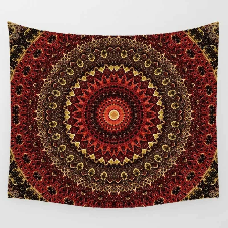Home decor mandala wall art tapestry wall background decoration bedroom rectangle wall tapestry 230x180cm tapiz - Image 3