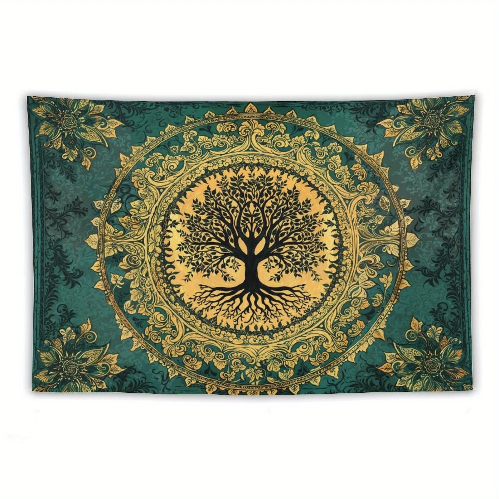 1pc Tree of Life Tapestry Stained Tapestry Wall Decor Tapestries for Bedroom Art Tapestries Wall Hanging for Bedroom Living Room - Image 6