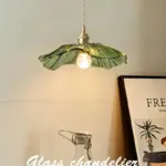 Vintage Pendant Lights Flower Glass Hanging Lamps Home Decoration lighting Living Room Bedroom Bedside Light Fixture lndoor Shop