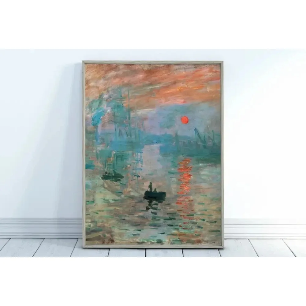 Modern Abstract Landscape Wall Art Famous Monet Canvas Painting Nordic Poster Print Picture for Living Room Home Decorative Gift - Image 3