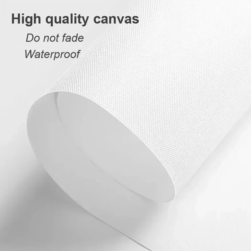 Vintage Abstract Country Landscape Wall Art Retro Architecture Poster European Village Oil Painting Print on Canvas Home Decor - Image 6