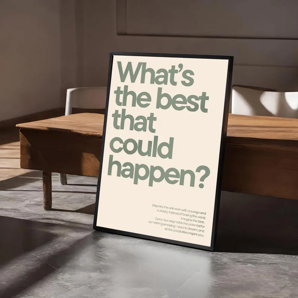 Minimalist Motivational Quotes Inspirational Discipline Art Poster Canvas Painting Wall Prints Picture Room Home Office Decor - Image 3