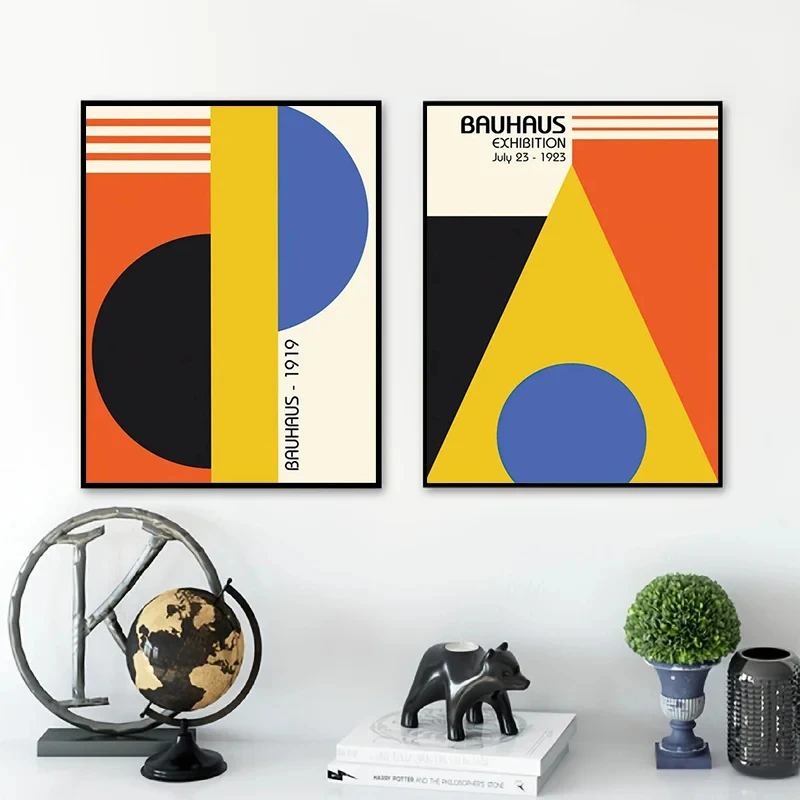 Bauhaus Geometry Mondrian Gallery Posters and Prints Pop Art Canvas Paintings Wall Pictures For Living Room Home Decoration - Image 3