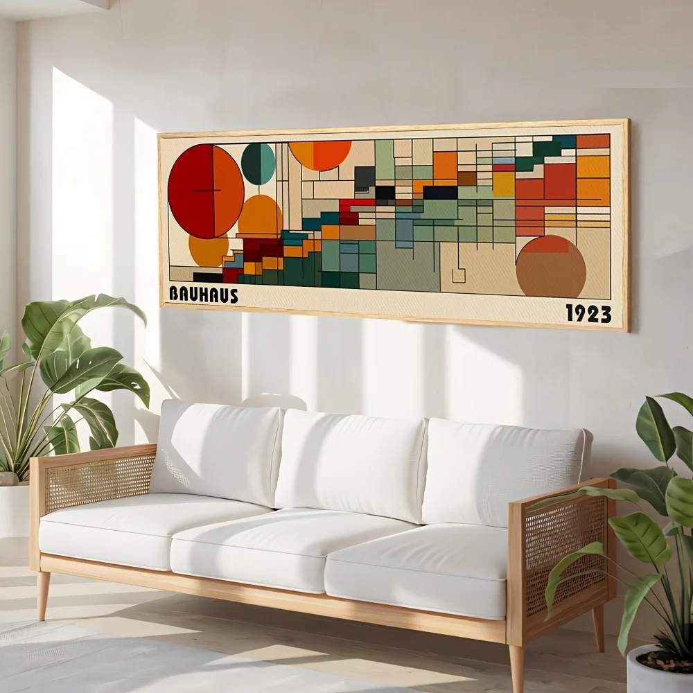 Bauhaus 1923 Art Abstract Canvas Prints Poster Japanese Retro Large Horizontal Art Prints Wall Art Home Decor Art Poster Gifts - Image 5