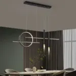 Nordic Restaurant Pendant Lamp Dimmable Kitchen Island Table Dining Home Minimalist Decor Hanging Lighting Fixture 220V 110V