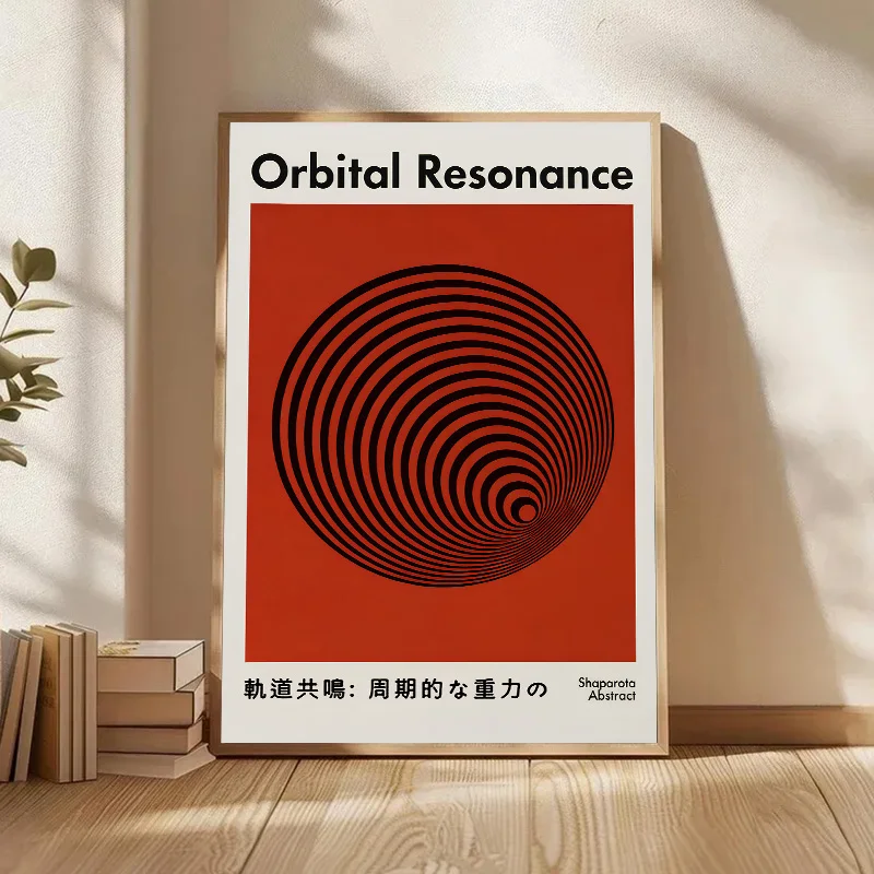 Retro-Futuristic Poster Memphis Geometric Decorative Painting Picture Spiral Texture Wall Art Print Home Decor for Living Room - Image 5