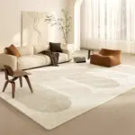 Beige Living Room Large Area Carpets Lines Bedroom Carpet Geometric Pattern Home Decoration Rugs Abstract Striped Minimalist Rug