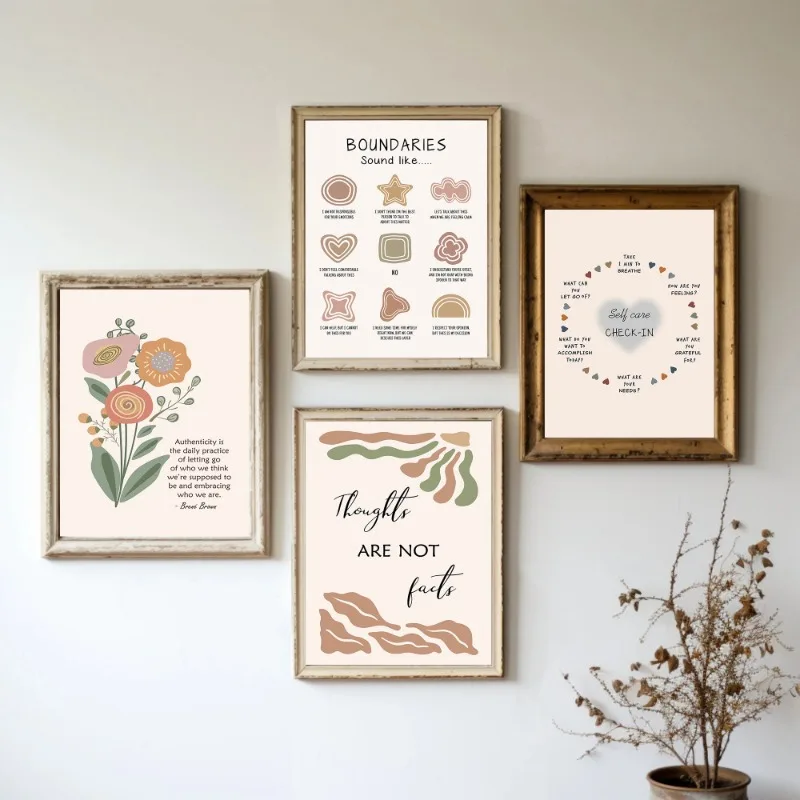 Mental Health Psychology Maslow’s Hierarchy of Needs Poster Print Canvas Painting Wall Art Picture Clinic Therapy Office Decor - Image 2