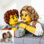 Custom Cartoon Style Portrait from Photo Personalized Cartoon Christmas Gift for Couples Family Kids - Unique Wall Art Poster