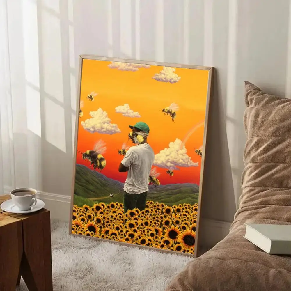 Rapper Tyler, The Creator Chromakopia Poster Poster Painting Wall Art Mural for Living Room Home Decor and Gifts - Image 5