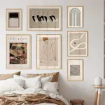 Simple Nordic Picasso Boho Black Abstract Posters Prints Canvas Painting Minimalism Wall Art Pictures Living Room Home Decor